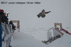BEO7 Junior halfpiper Olivier Gittler